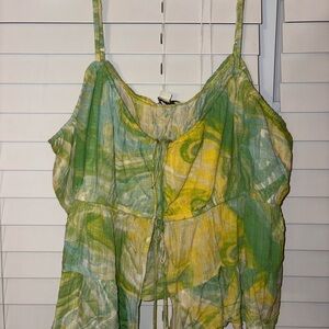 American Eagle Outfitters Tie-Dye Tank Top
